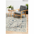 Rug Culture Evoke White Extra Large Rug - Power Loomed Polypropylene, Jute Weft Backing - EVO251WHI400X300