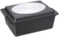 ILVE Cast Iron Baking Dish with Lid and Griddle Plate - Black Finish, Suits ILVE Ovens - IVGP01