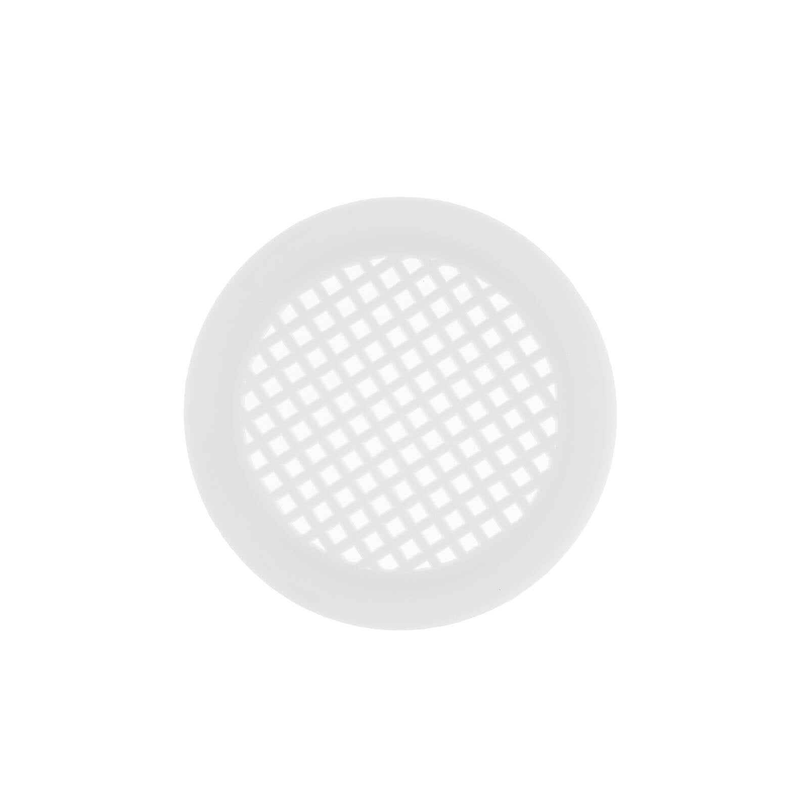 Taskmaster 53mm White Plastic Cabinet Ventilator 2 Pack