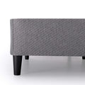 Zinus Keenan Single Ensemble Bed Base in Dark Grey - Steel Frame, 150kg Capacity - AU-BSLB-DG-S