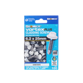 Bremick Vortex Plus Cladding Screw 6.2 x 25mm - Hex B8 - Dover White - Box of 100 - Watertight Seal - Full Thread Design - SuperSaverAU - view 2