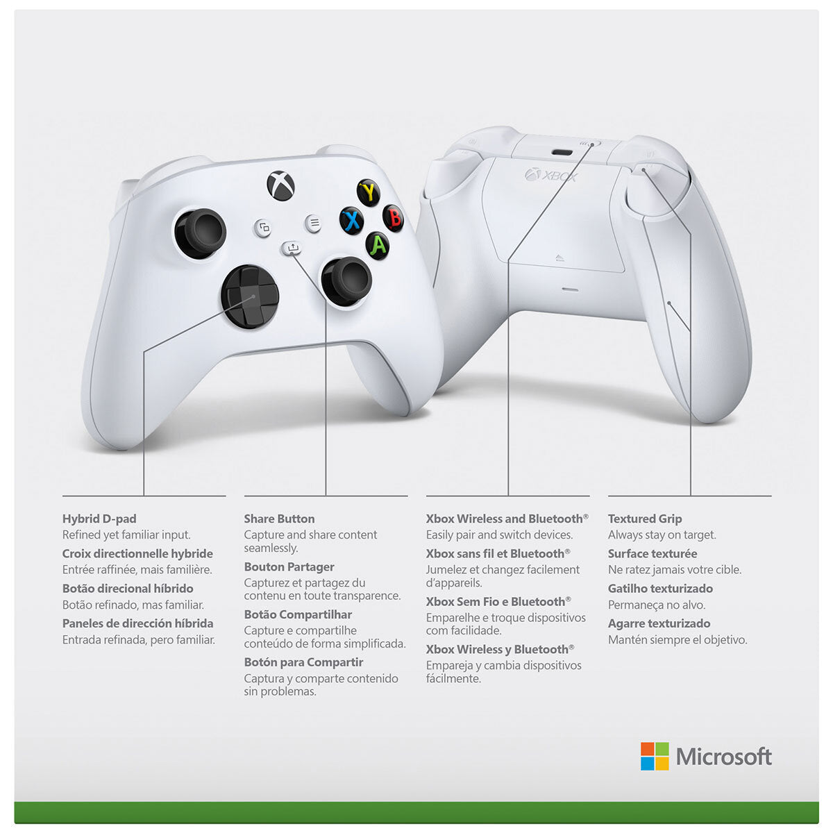 Xbox Wireless Controller Robot White - SuperSaverAU - view 5