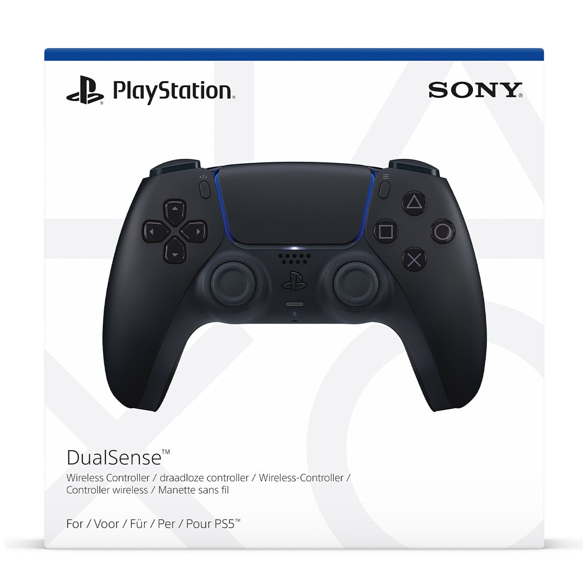 Sony PS5 PlayStation Dual Sense Controller Black 159550