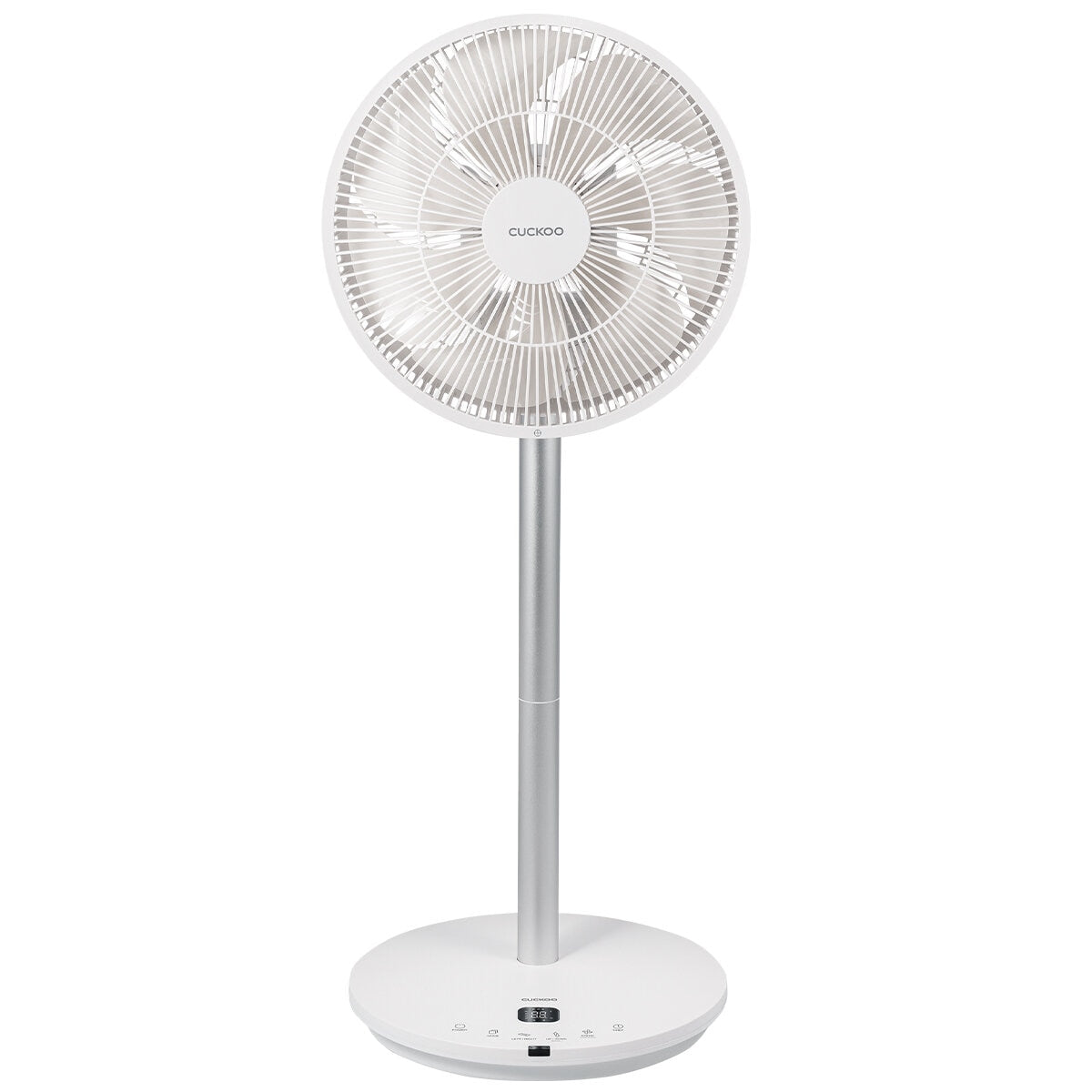 Cuckoo Air Circulator Fan CF-AC1410WH | Remote Control, Turbo Mode, Whisper Quiet, 360° Rotation
