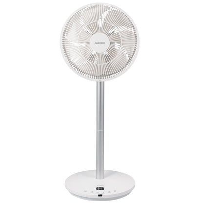 Cuckoo Air Circulator Fan CF-AC1410WH | Remote Control, Turbo Mode, Whisper Quiet, 360° Rotation