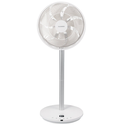 Cuckoo Air Circulator Fan CF-AC1410WH | Remote Control, Turbo Mode, Whisper Quiet, 360° Rotation
