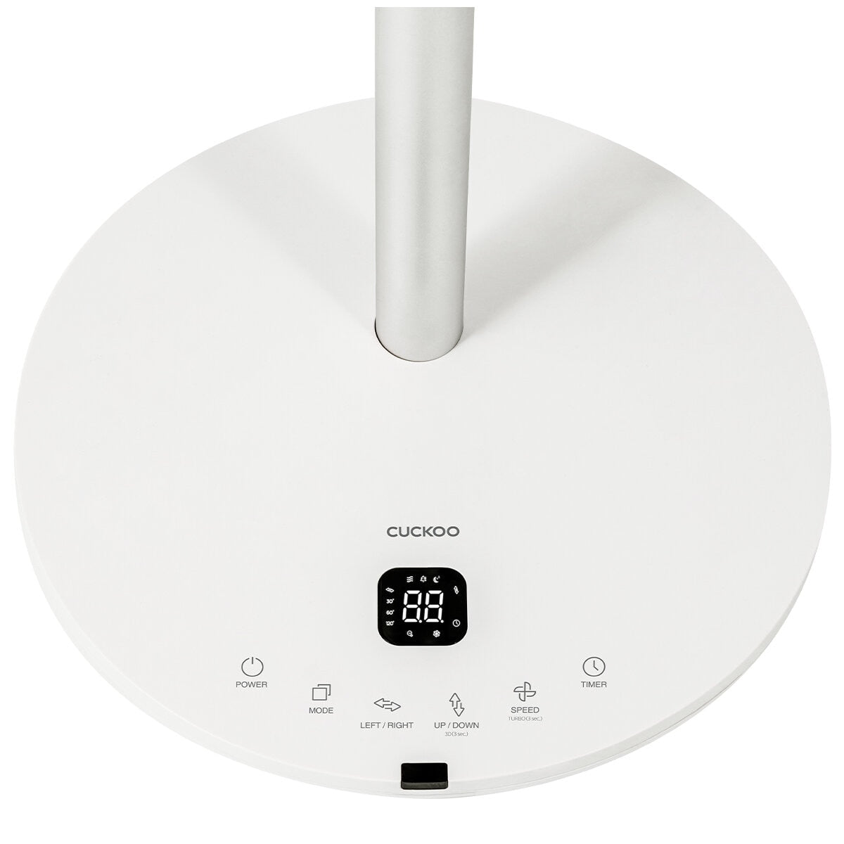 Cuckoo Air Circulator Fan CF-AC1410WH | Remote Control, Turbo Mode, Whisper Quiet, 360° Rotation