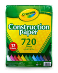 Crayola Construction Paper 2 x 720 Pack - SuperSaverAU - view 4