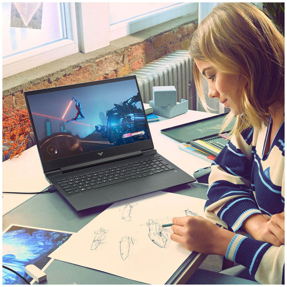 HP 16 Inch Victus Notebook i5-11400H 16-D0031TX - SuperSaverAU - view 8
