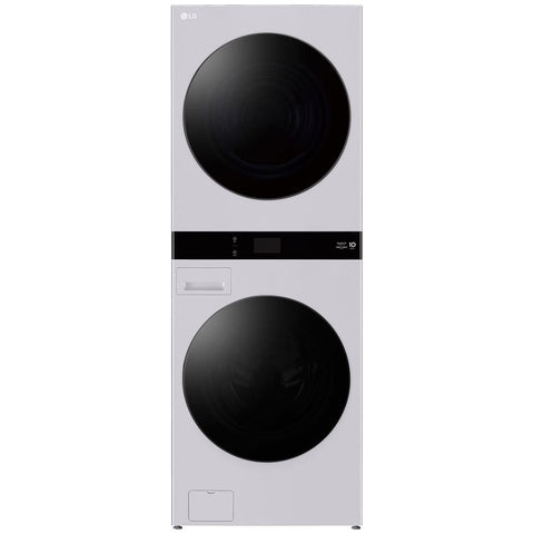 LG WashTower 19/10kg All-In-One Stacked Washer Dryer - Matte Grey - AI Direct Drive - WWT-1910GRX