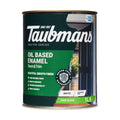Taubmans 1L White Semi Gloss Oil Based Enamel Paint