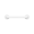 Evekare 300mm White Concealed Flange Grab Rail - 250kg Capacity - 304 Stainless Steel - SuperSaverAU - view 4