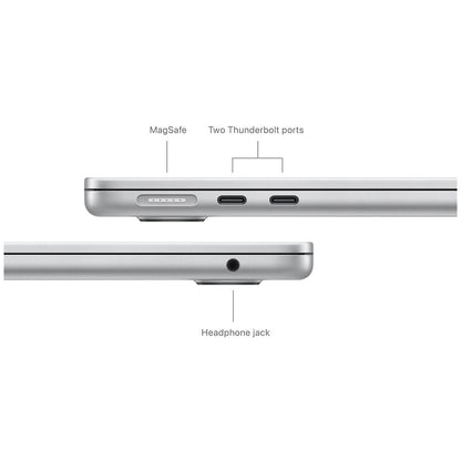 MacBook Air 13 Inch With M3 Chip 8 Core GPU 16GB 256GB SSD Silver