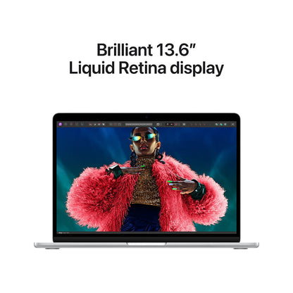 MacBook Air 13 Inch With M3 Chip 8 Core GPU 16GB 256GB SSD Silver