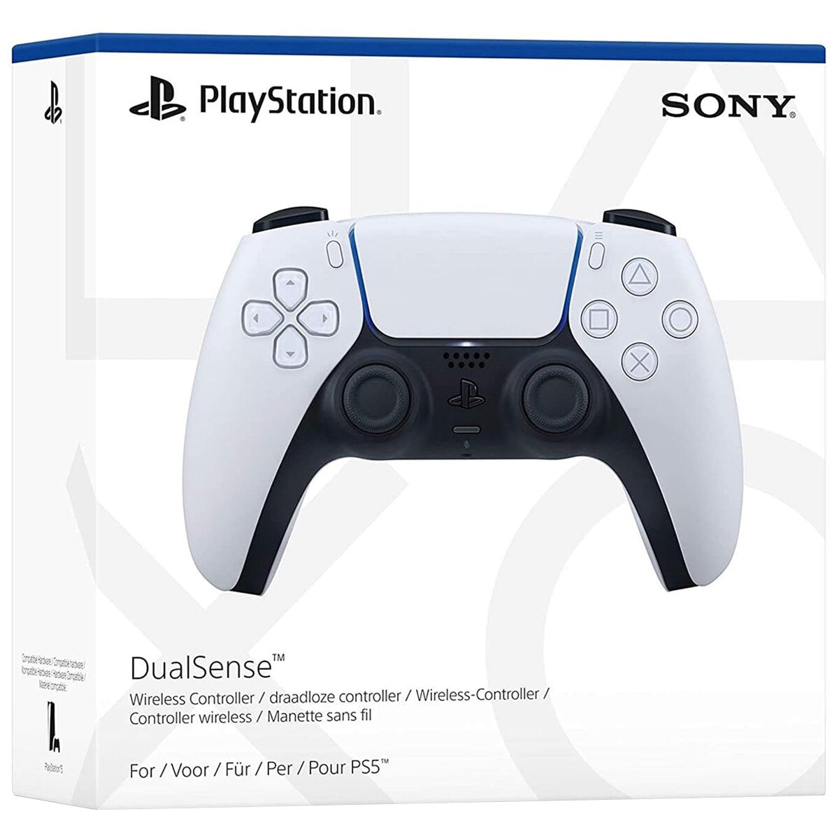 PlayStation PS5 Dual Sense Controller White 155591 - SuperSaverAU - view 4