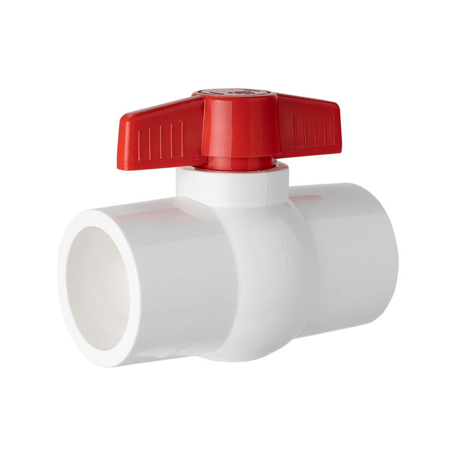 Holman PVC Ball Valve - 40mm - ABS Plastic - On/Off Operation - SuperSaverAU - view 1