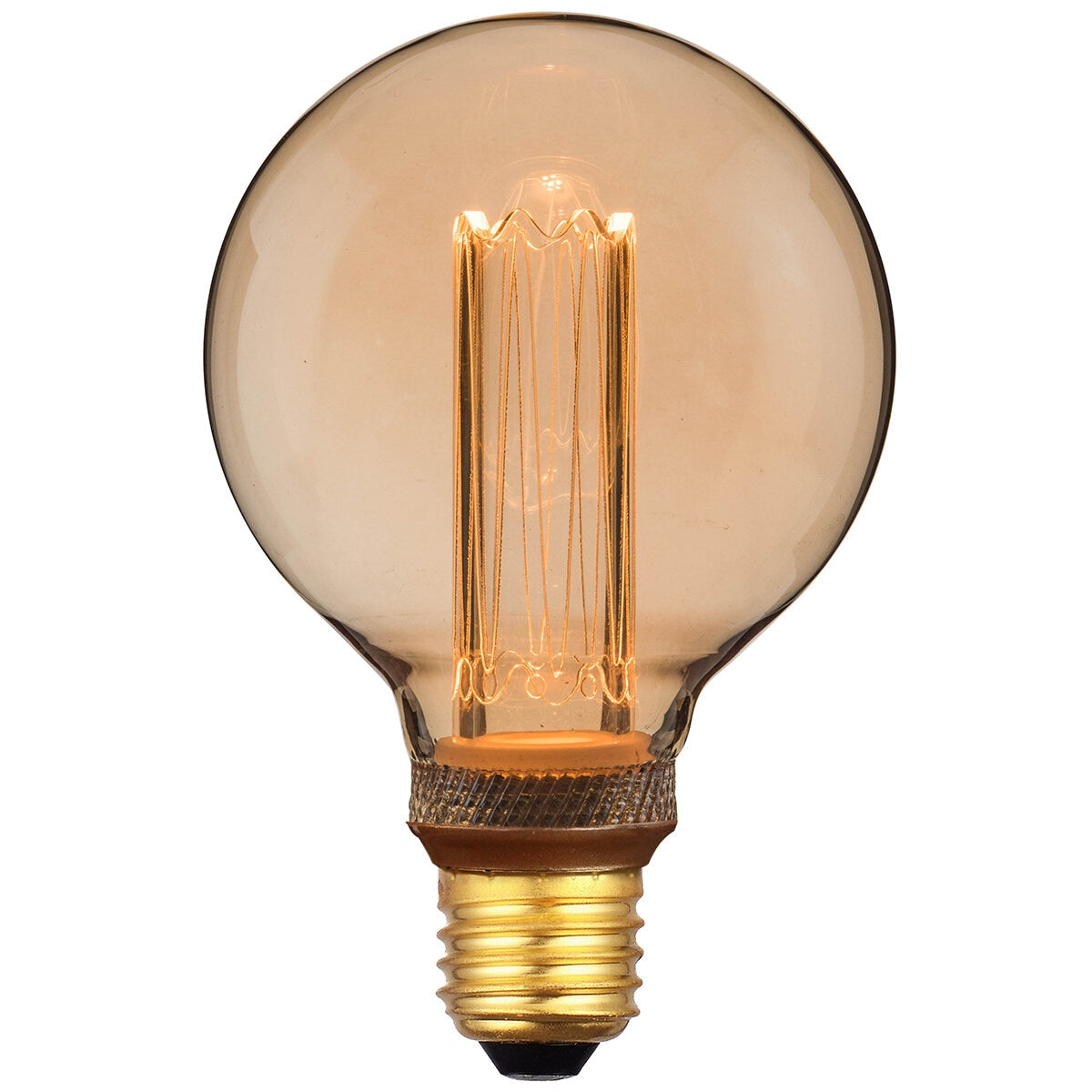 Nordlux Deco Retro G95 LED Filament Lamp Gold