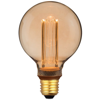 Nordlux Deco Retro G95 LED Filament Lamp Gold