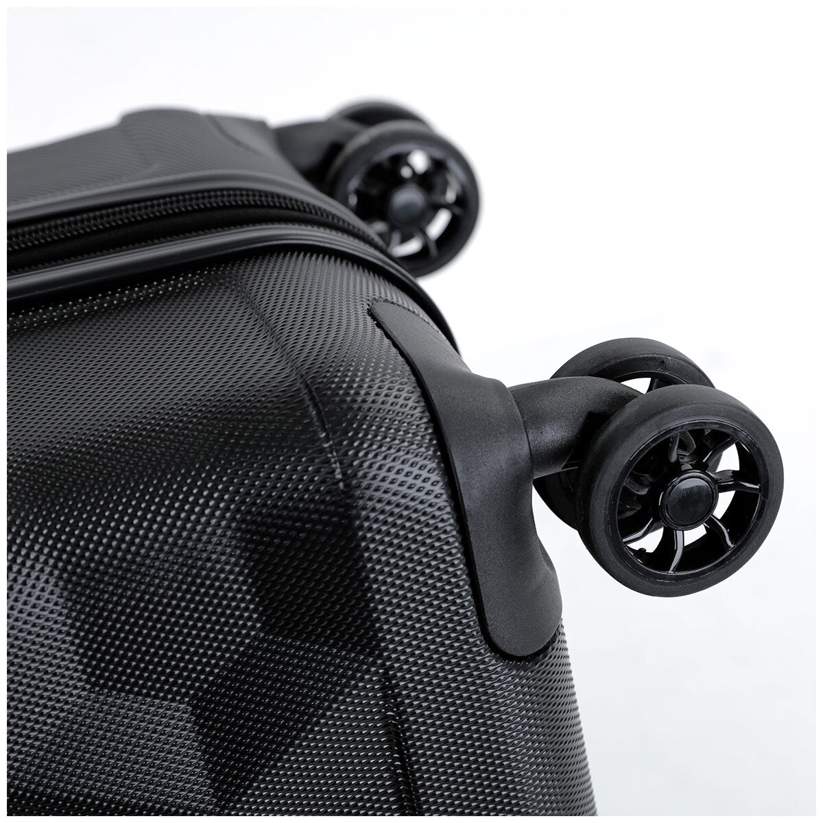 Tosca Bahamas Luggage 3 Piece Set Black - Lightweight ABS, TSA Lock, Spinner Wheels - SuperSaverAU - view 10