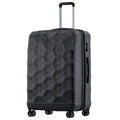 Tosca Bahamas Luggage 3 Piece Set Black - Lightweight ABS, TSA Lock, Spinner Wheels - SuperSaverAU - view 5
