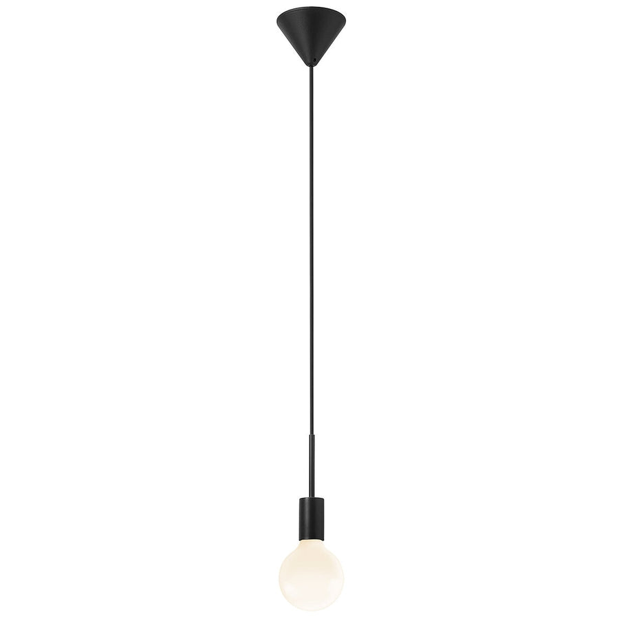 Nordlux Paco Pendant Light Suspension Metal Black E27 - SuperSaverAU - view 1