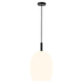 Nordlux Uma 23 Pendant Light Glass Metal Opal White IP20 E27 - SuperSaverAU - view 1