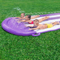 H2OGO! Triple Water Slide - 4.88m - Purple - 3 Lane Racing Fun - SuperSaverAU - view 2