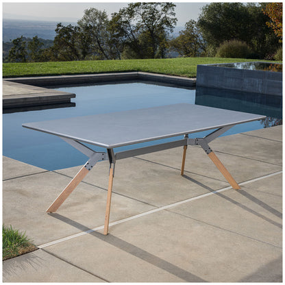 SunVilla Biblos 7-Piece Outdoor Dining Set – Weather-Resistant Wicker & Glass Topped Table with Chairs