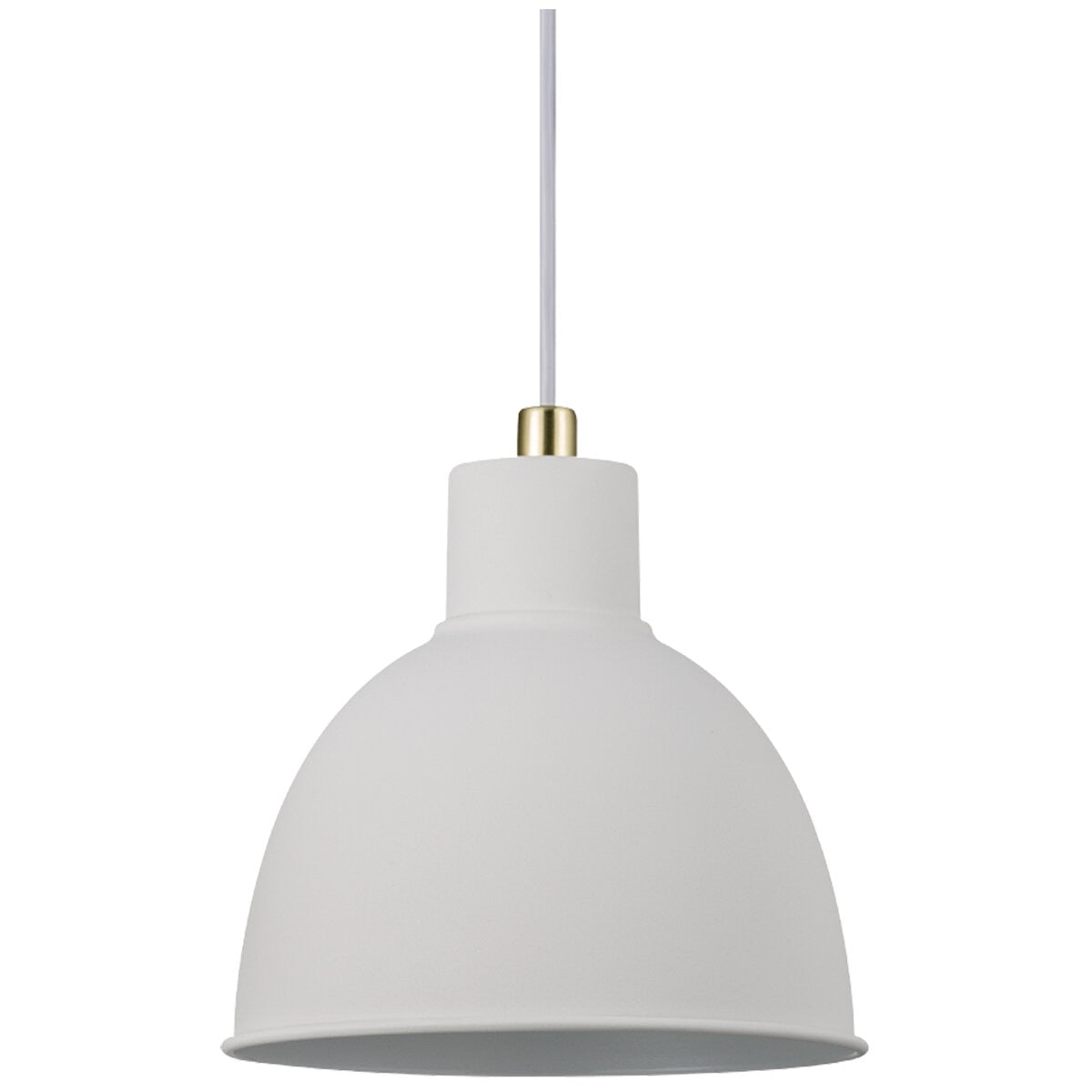 Nordlux Pop Rough Pendant Light White Metal E27 - SuperSaverAU - view 1