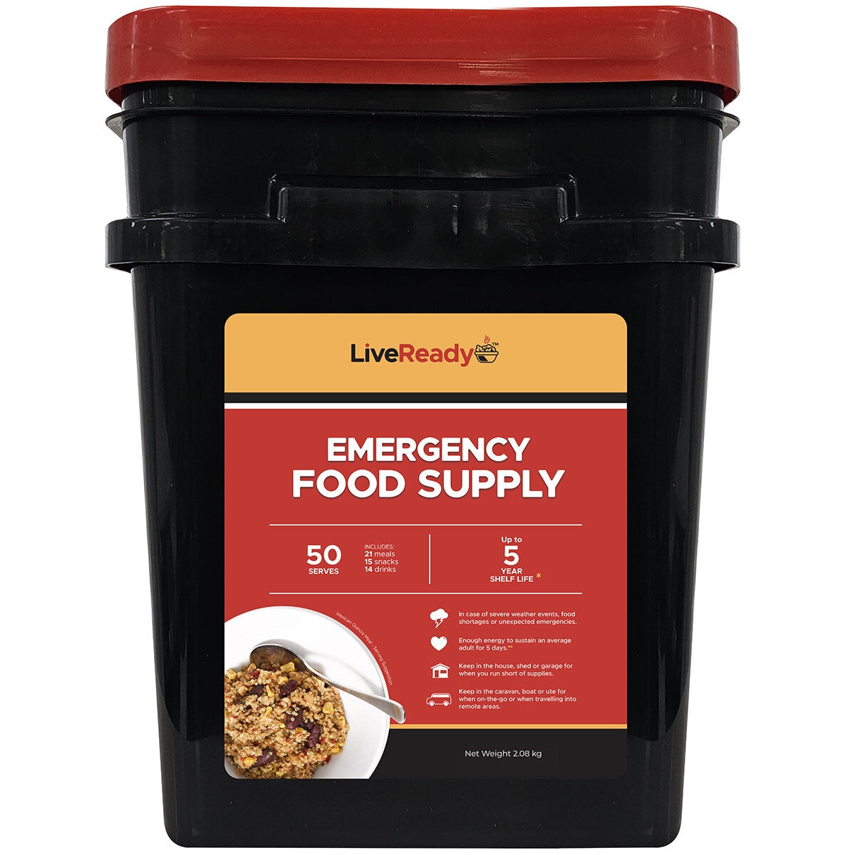 Live Ready Emergency Food Supply 50 Serve