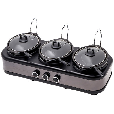 Westinghouse Slow Cooker Ceramic Pots 3 x 2.5L WHSC07KS - SuperSaverAU - view 2