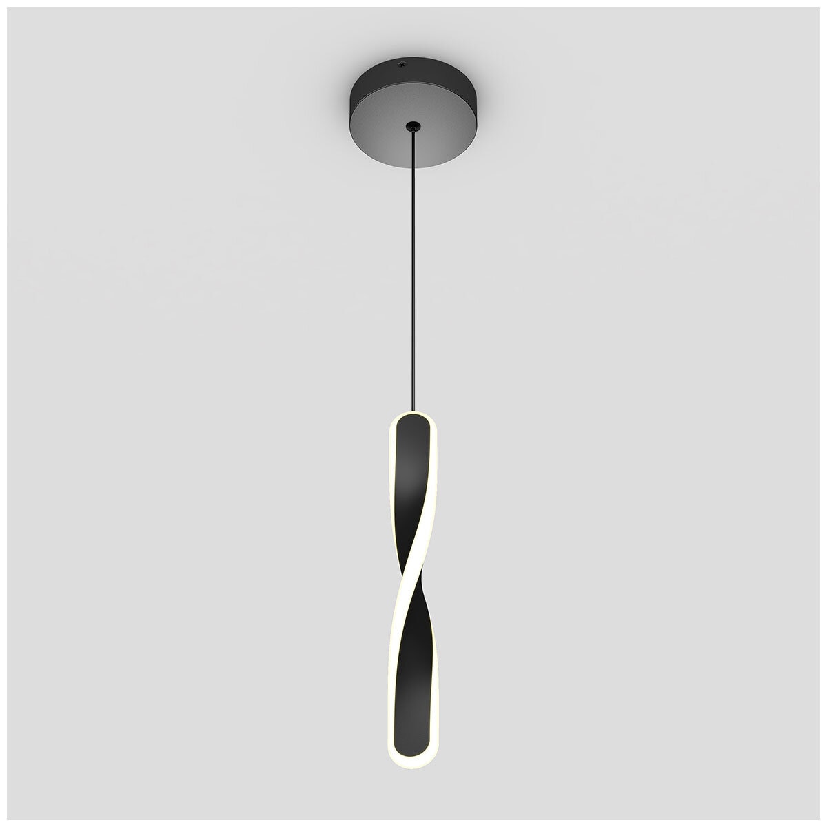 Artika Finley Integrated LED Pendant Light Black - SuperSaverAU - view 2