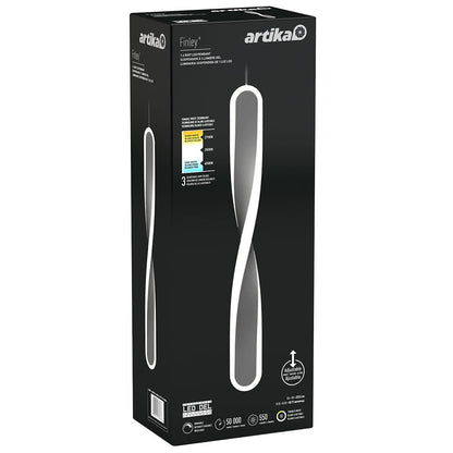 Artika Finley Integrated LED Pendant Light Black