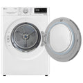 LG 8kg Heat Pump Dryer DVH5-08W White - Finish: White, Energy-Efficient Drying - SuperSaverAU - view 5