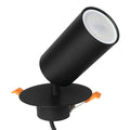 Brilliant Lighting Jez 7W Matt Black Plug In DIY LED Spotlight GU10 21388/06