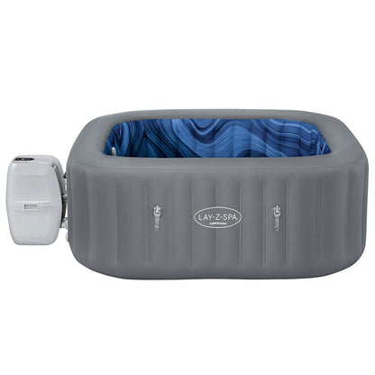 Lay-Z+Spa SaluSpa Coronado EnergySense Square Spa With Smart AirJet 6 Deep Grey 1.80 x 1.80 x 0.71M