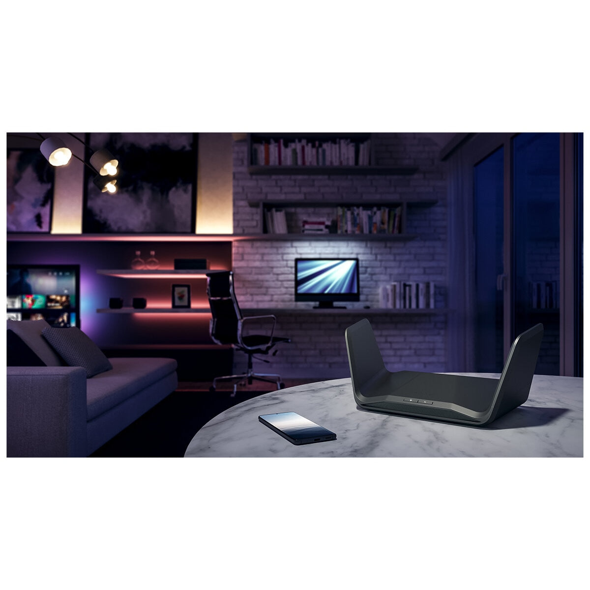 NETGEAR Nighthawk AXE7800 AX8 8 Stream Wi-Fi 6E Router RAXE300-100APS - SuperSaverAU - view 6