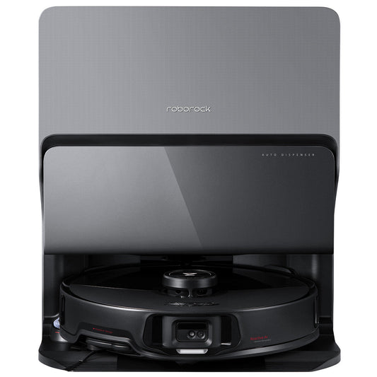 Roborock S8 MaxV Ultra RR-S8MVU52-03-BLK Robotic Vacuum Cleaner with Self-Emptying, Smart Navigation, and 10,000 Pa Suction