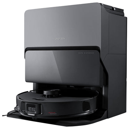 Roborock S8 MaxV Ultra RR-S8MVU52-03-BLK Robotic Vacuum Cleaner with Self-Emptying, Smart Navigation, and 10,000 Pa Suction