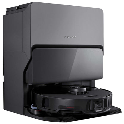 Roborock S8 MaxV Ultra RR-S8MVU52-03-BLK Robotic Vacuum Cleaner with Self-Emptying, Smart Navigation, and 10,000 Pa Suction