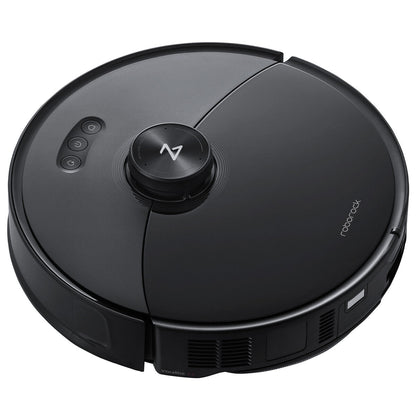 Roborock S8 MaxV Ultra RR-S8MVU52-03-BLK Robotic Vacuum Cleaner with Self-Emptying, Smart Navigation, and 10,000 Pa Suction