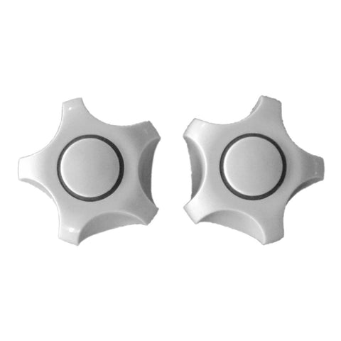 Shaw Mason Ivory Universal Tap Handles Pair - 217mm Plastic Easy Install - SuperSaverAU - view 1