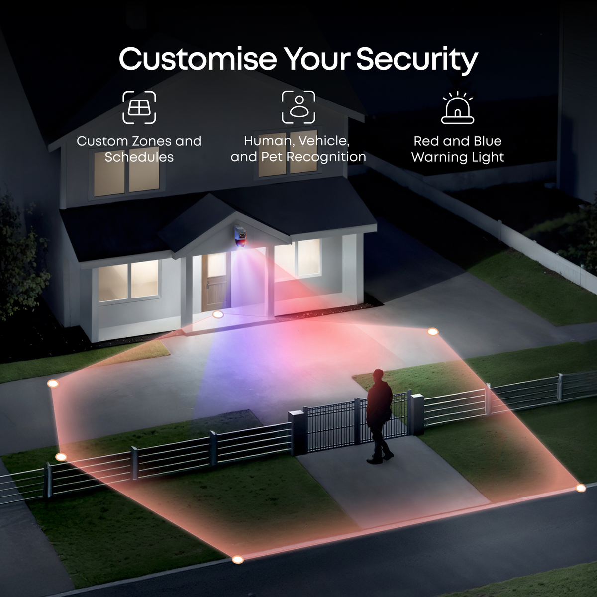 Eufy S4 NVR PoE PTZ Add-On Camera - 4K Wide-Angle & 2K PTZ - Auto-Tracking