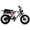 Flight Risk FR555 full-frame electric bike - 1000W motor, 52V 25Ah battery, Silver - FR-555SILVER