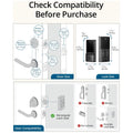 Eufy C210 Wi-Fi Smart Lock - Five Unlock Methods, Built-In Wi-Fi, 15-Minute DIY Install, Black - T8502T11