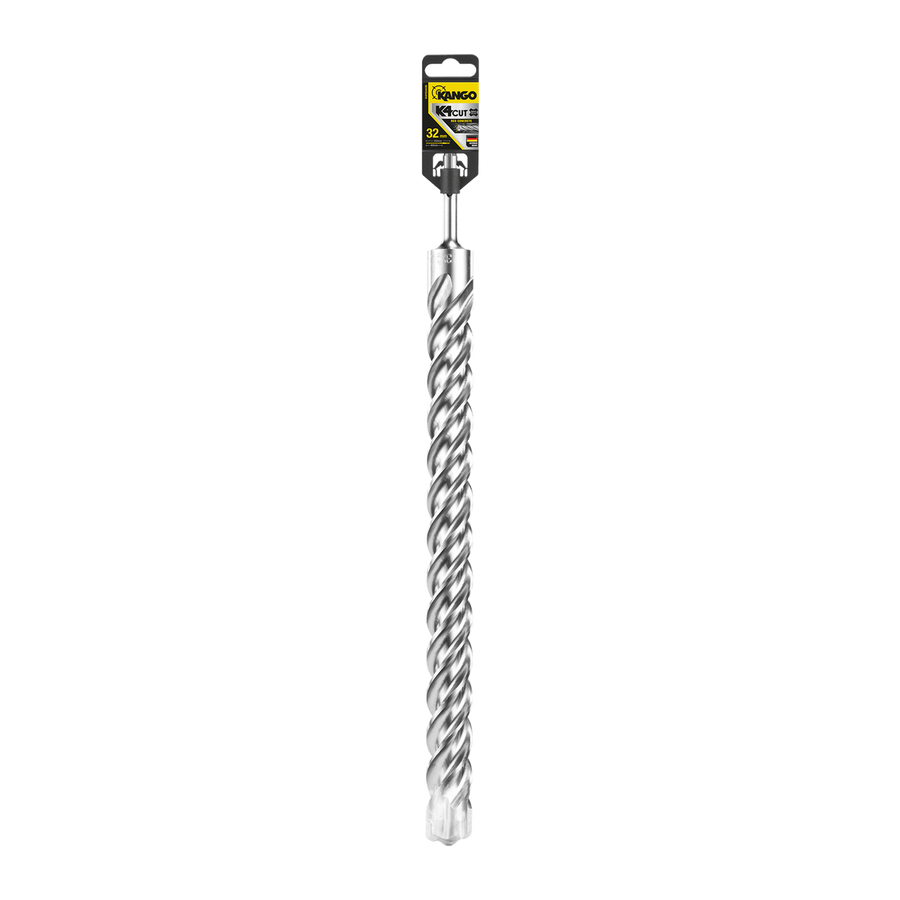 Kango SDS Plus Drill Bit - 32mm x 450mm - Steel - Low Vibration Performance - SuperSaverAU - view 1