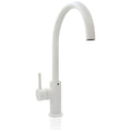 Billi Home Round Gooseneck Mixer Tap - Matte White Finish - 6 Star WELS Rating - 4.5L/min Flow - 991600GMW