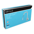 Estilo 35mm Chrome Brass Side Lever Pull Down Sink Mixer - 6L/Min, WELS 5 Star