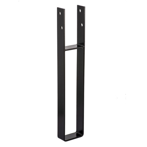 Pryda Hdg Black Post Anchor 600 x 100mm Box of 4 - Durable Steel - U-Shaped Base - SuperSaverAU - view 2