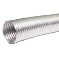 Sirius Ducting Wall Kit - 3m Semi-Rigid Ducting, Stainless Steel Louvre Wall Vent - EASYWALL-150